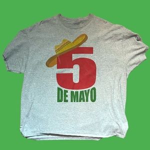 5 Cinco De Mayo T-Shirt. Size 2XL.